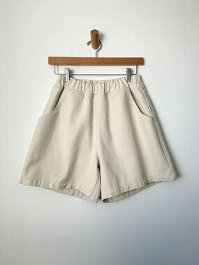 Le Bon Shoppe City Shorts - Naturel (Size Medium)